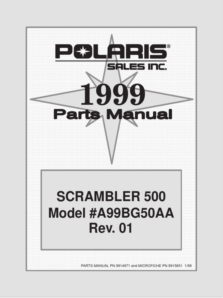 99 Polaris Scrambler Manual PDF Transportation Engineering Land