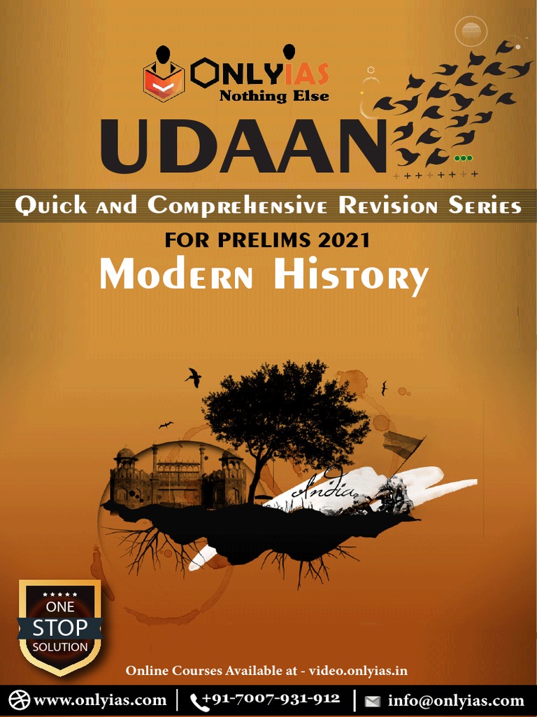 UDAAN: Modern History Revision Notes | PDF | Unrest