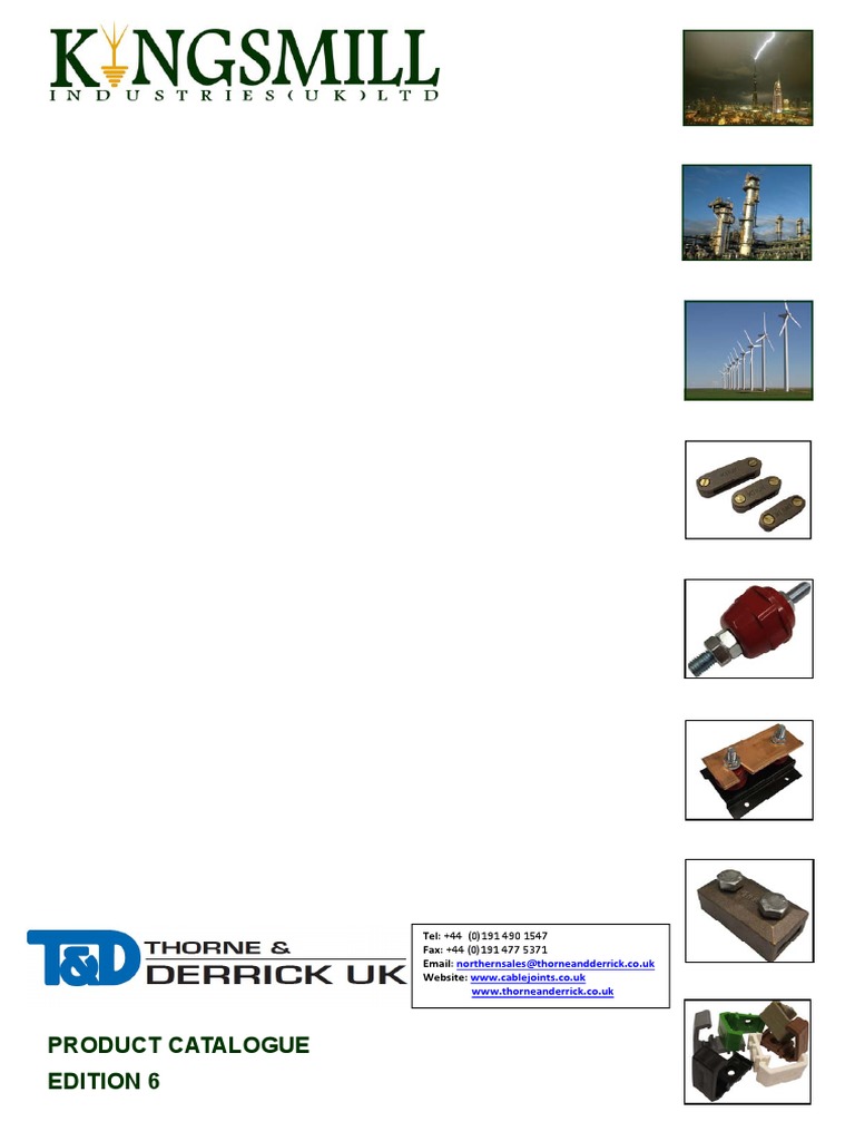 Kingsmill - Earthing and Lightning Protection 2014 Catalogue | PDF ...