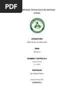 Practica #1 Taller de Aire Acondicionado