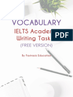 IELTS Writing Task 1 Vocabulary