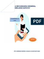 Escuela Secundaria General "Emiliano Zapata": Cuadernillo #16