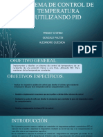 Sistema de Control de Temperatura Utilizando Pid