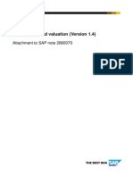 User Guide For Object-Based Valuation (Version 1.4) : Attachment To SAP Note 2660070