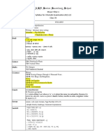 ASN Senior Secondary School: Mayur Vihar-1 Syllabus For I-Periodic Examination 2021-22 Class VII