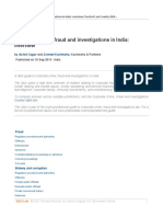 Corporate Crime Fraud and Investigations in India Overview