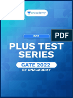 GATE ECE 2022 - Unacademy Plus Test Series