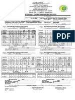 Secondary Student'S Permanent Records: Deped Form 137-A