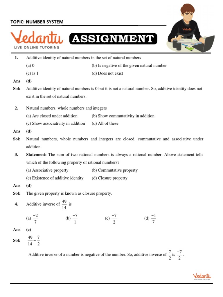 Rational and Irrational Numbers Part 2 Assignment | PDF | Rational ...