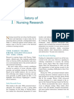 The History of Nursing Research