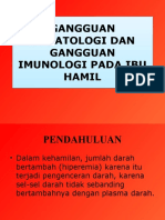 Gangguan Hematologi Pada Ibu Hamil