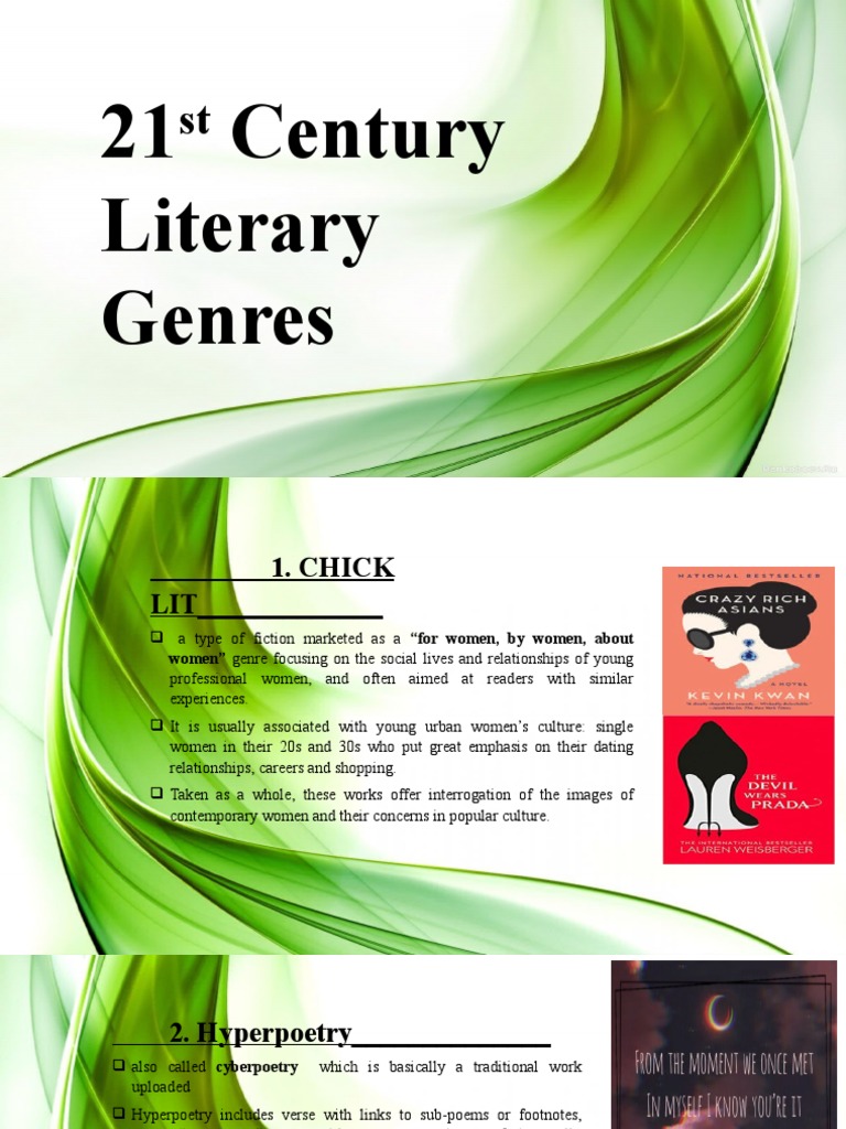 Literary Genres PDF Genre Poetry