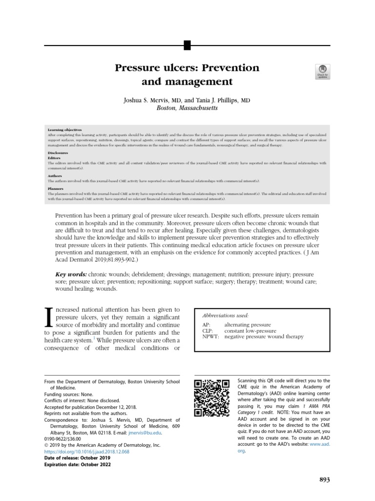 Pressure Ulcer Prevention Strategies | PDF | Wound | Health Care