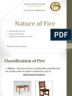 ICCC Nature of Fire Classification