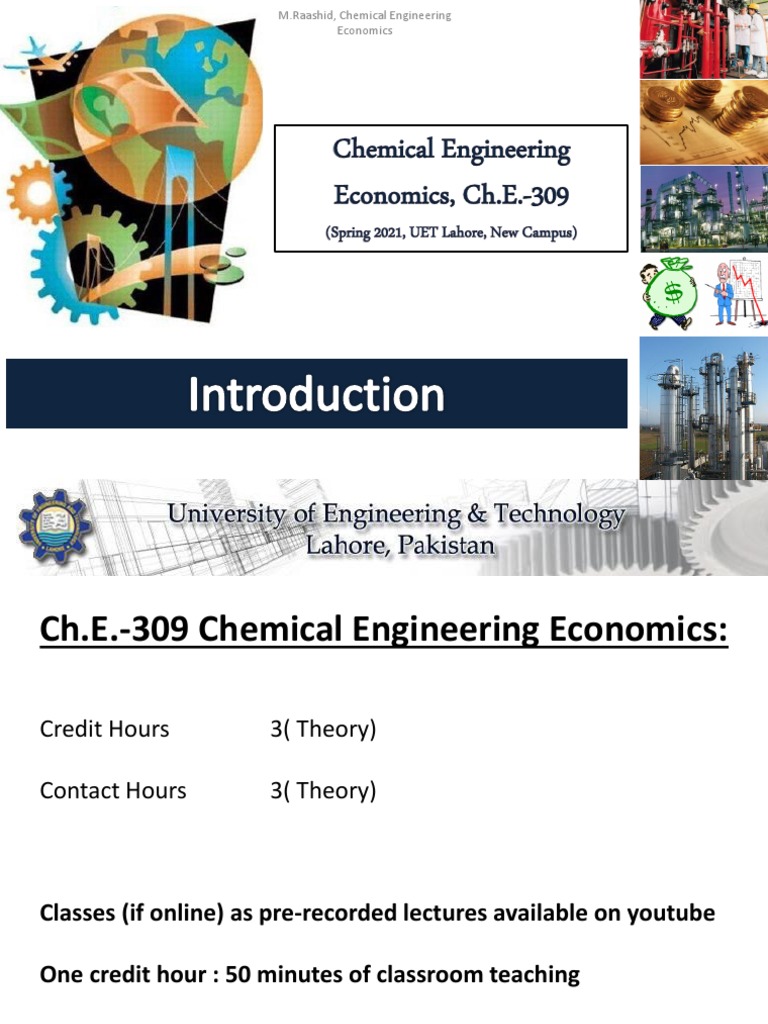 1 Introduction | PDF | Chemical Engineering | Economics