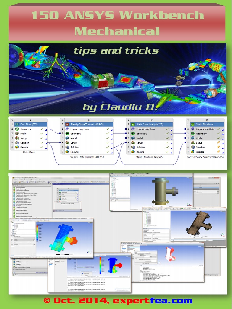 Ansys Workbench Shah Ruck Tutorials | PDF | Finite Element Method ...