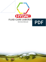 Fluid Care Laboratory: Services Manual