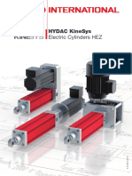 Hydac Kinesys: Electric Cylinders Hez