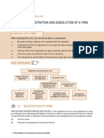 Unit - 3: Registration and Dissolution of A Firm: Learning Outcomes