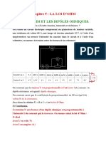 Chapitre 9 LOI D&#039 OHM