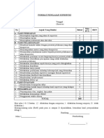 Format Supervisi