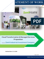Cloud Transformation Proposal for Zamil Industrial