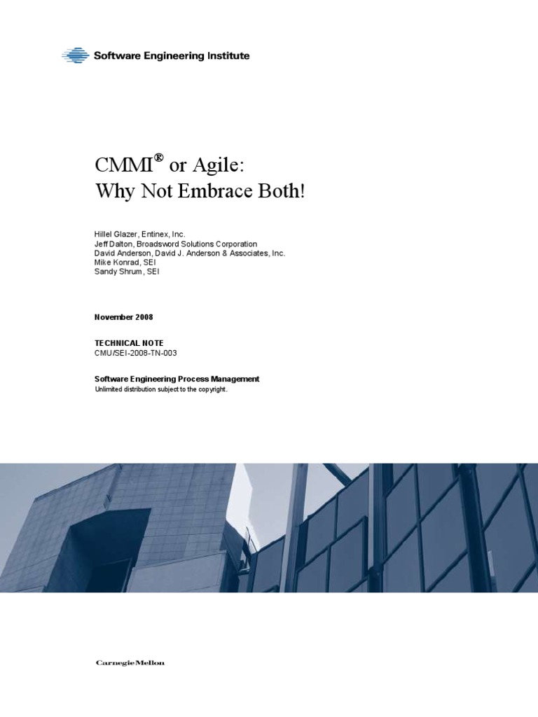 CMMI® or Agile | PDF | Agile Software Development | Software ...