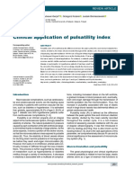 Clinical Application of Pulsatility Index: Review Article