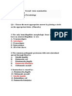 Seconed Term Examination