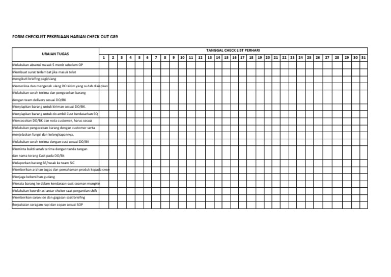 Checker Out | PDF