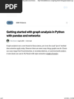 Getting Started With Graph Analysis in Python With Pandas and Networkx