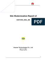 Huawei Site Modernization Report for G4371KSI_MAL_IBS