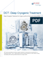 Deep Cryogenic Treatment For Longer Use Life of Tools and Components