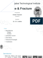 Veermata Jijabai Technological Institute: Fatigue & Fracture