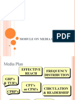 Module On Media Planning