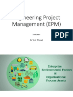 Project Management (EPM) Lecture 4 Key Points
