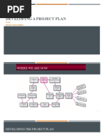 Developing A Project Plan