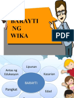 Barayti NG Wika