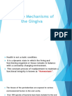 Defense Mechanisms of the Gingiva