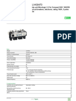 Product Datasheet: Trip Unit Micrologic 2.2 For Compact NSX 160/250 Circuit Breakers, Electronic, Rating 160A, 3 Poles 3d