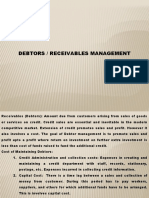Debtors / Receivables Management