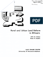 Rural and Urban Land Reform: in Ethiopia