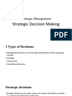Strategic Decision-Making
