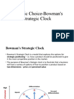 Strategic Choice-Bowmans Strategic Clock