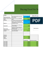 Buying Excel With Profit Targets