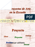 Proyectos de Arte en La Escuela 2021 . Ed. Estético Expresiva I