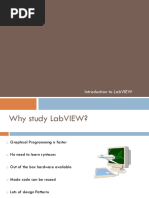 Introduction To LabVIEW