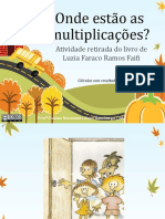 Atividades Do Livro Onde Estão As Multiplicações