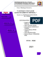 Monografia Sobre Tolvas de Almacenamiento.