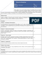 PlanoDisciplina DireitoCivil1